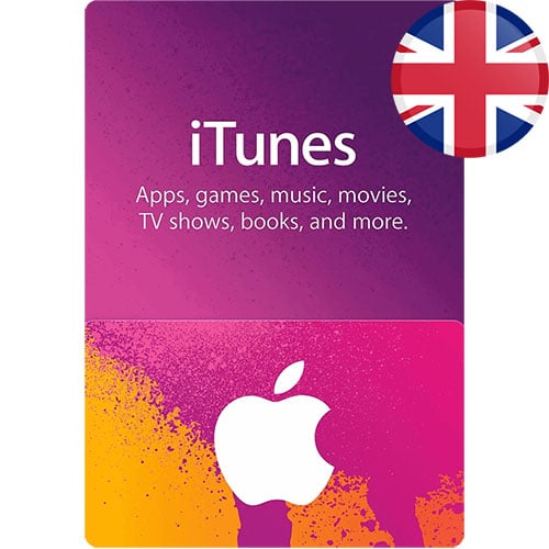 گیفت کارت اپل آیتیونز انگلستان - GBP